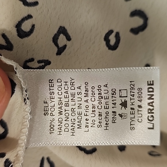 Orange Creek blouse size L women's - Picture 7 of 7